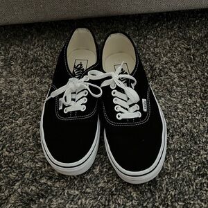 Vans Classic Black and White Sneakers